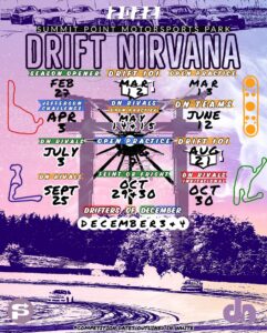 2022 Drift Nirvana Season Schedule Released!
