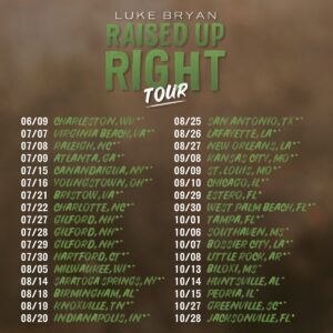 Luke Bryan At Jiffy Lube Live 7-21-2022