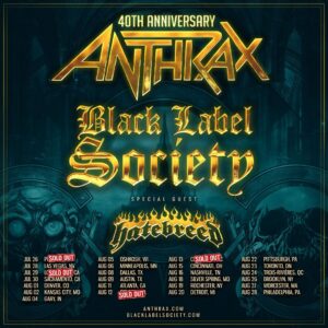 Anthrax At The Fillmore Silver Spring, MD 8-18-2022