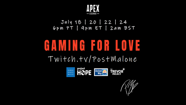POST MALONE RAISES OVER 0,000 FOR CHARITY WITH “GAMING FOR LOVE” STREAMS