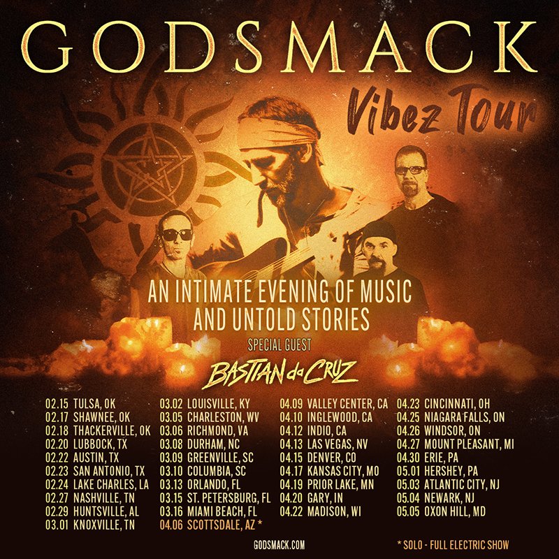 Godsmack Wraps Up Vibez Tour