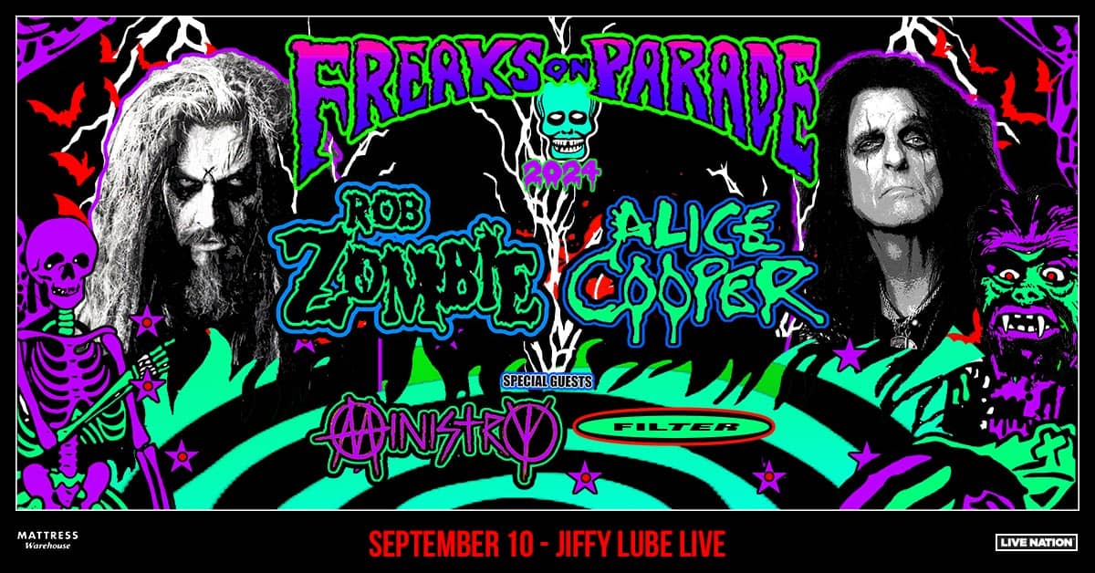 Rob Zombie At Jiffy Lube Live Bristow VA 9-10-2024