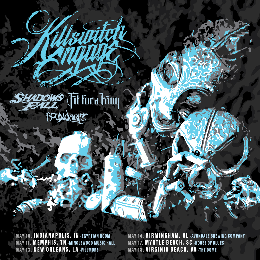 Killswitch Engage Announce More 2025 Headline Tour Dates Side Stage