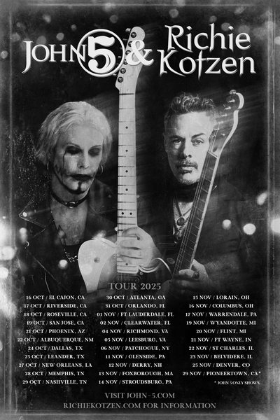 JOHN 5 & RICHIE KOTZEN: The Two Guitar Greats Team Up For U.S.