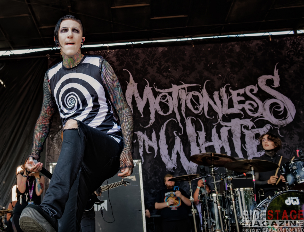 Motionless in White At Vans Warped Tour 7292018 Gallery Side Stage