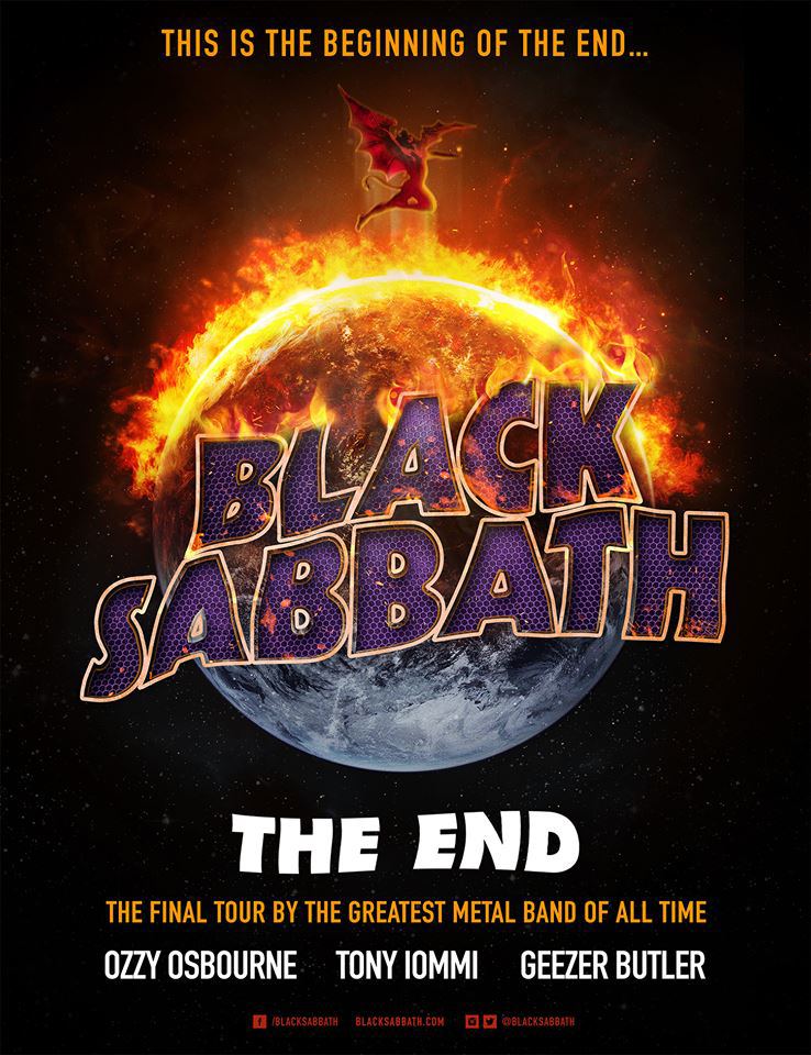 Black Sabbath Announces “The End” World Tour In 2016!