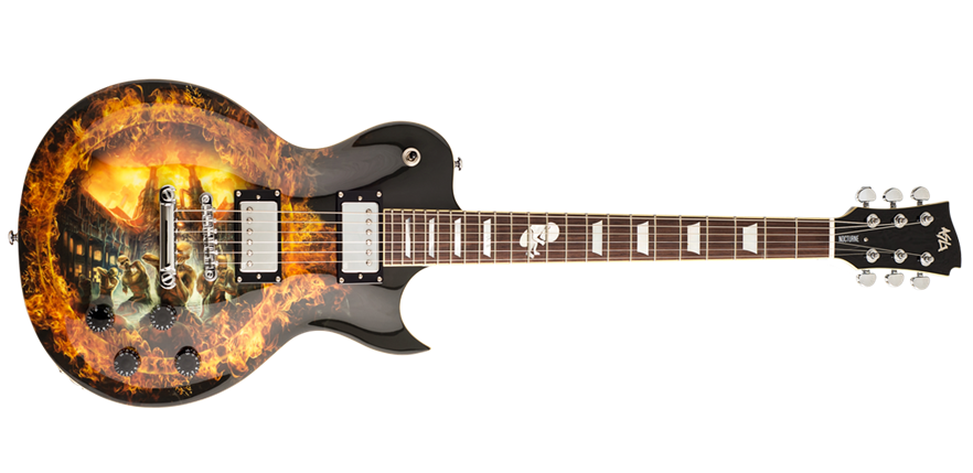 ARTIST SERIES GUITAR Launches Limited Edition EXODUS “Blood In, Blood Out” Guitar