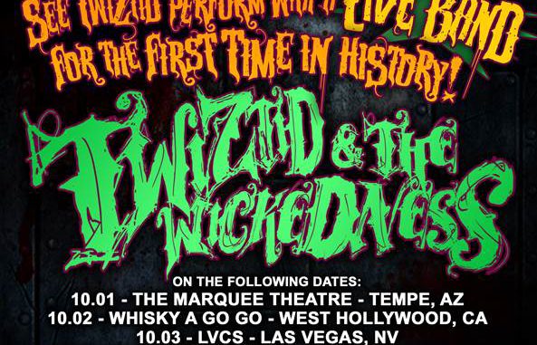 For the First Time Ever - TWIZTID to Perform with Full Band "The Wickedness" on Select Upcoming Tour Dates