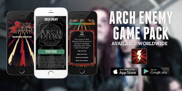 ARCH ENEMY launch Rock Science Universe artist pack!