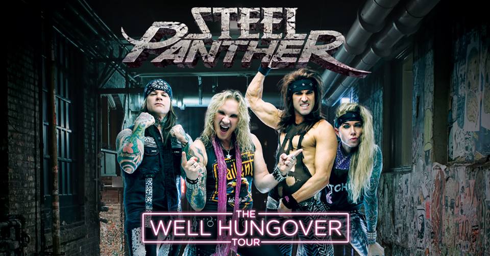 Steel Panther To Play The National 10/09/2015