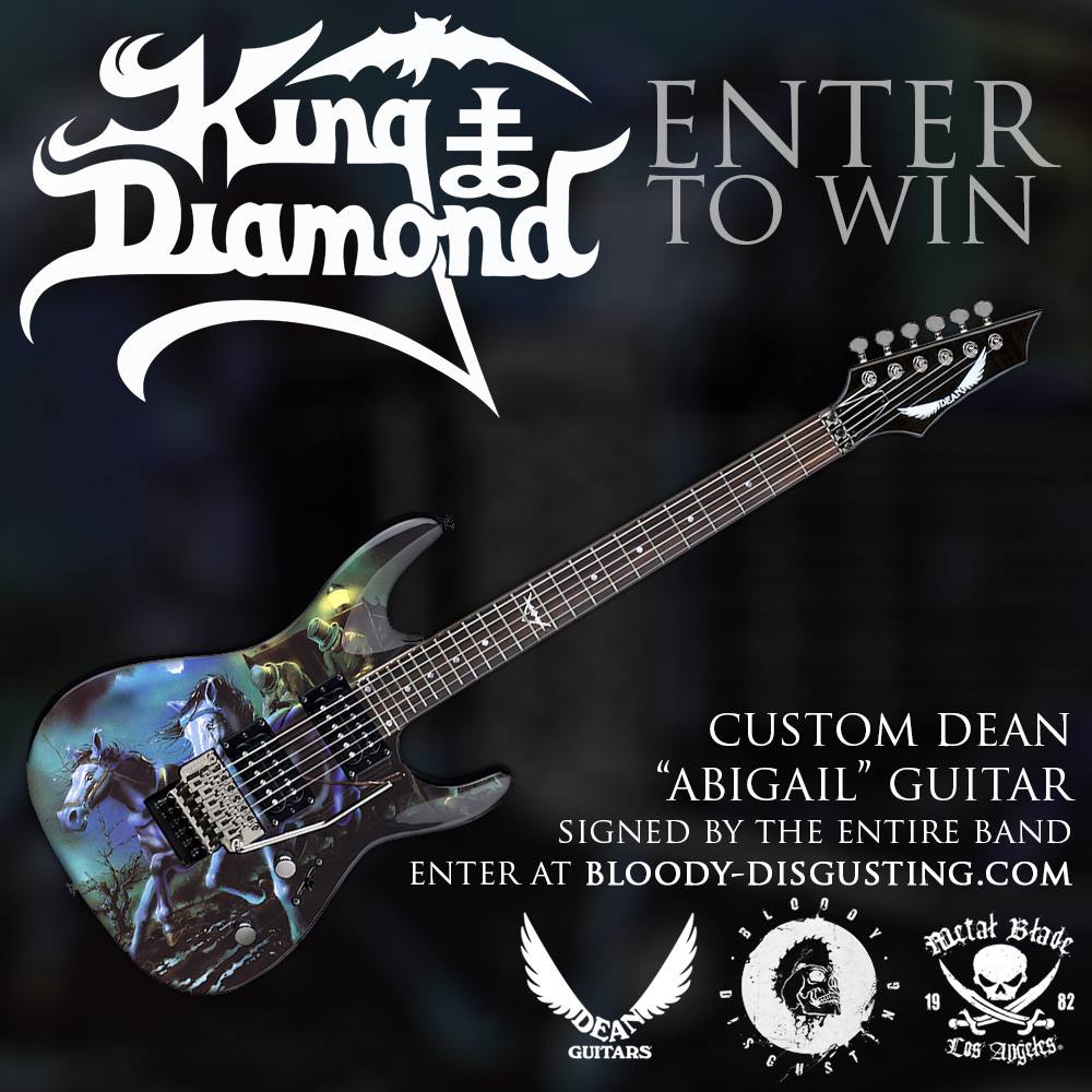 Win a One-of-a-Kind King Diamond ‘Abigail’ Guitar!