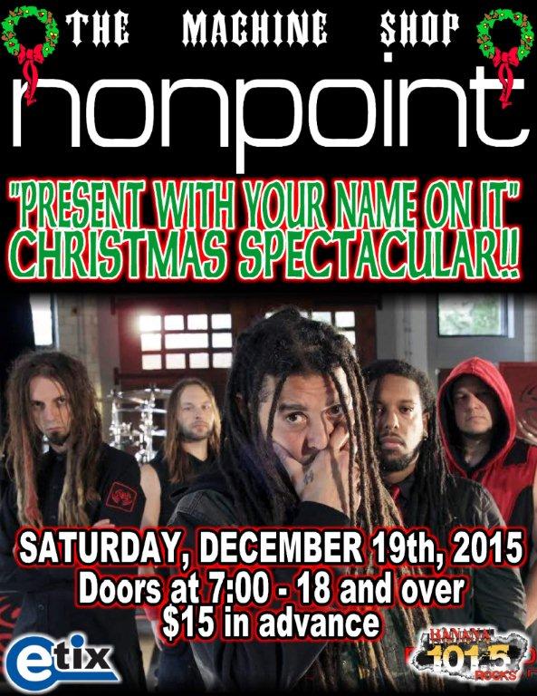 Nonpoint makes a stop at the Machine Shop