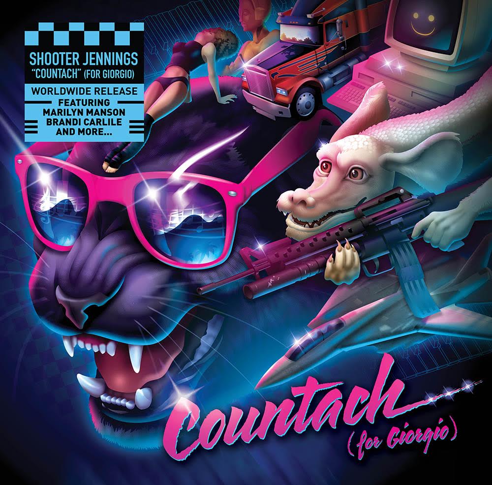 Shooter Jennings’ New Album ‘Countach’ Is To Be Released 2/26 On Vinyl, 3/11 On All Other Formats.