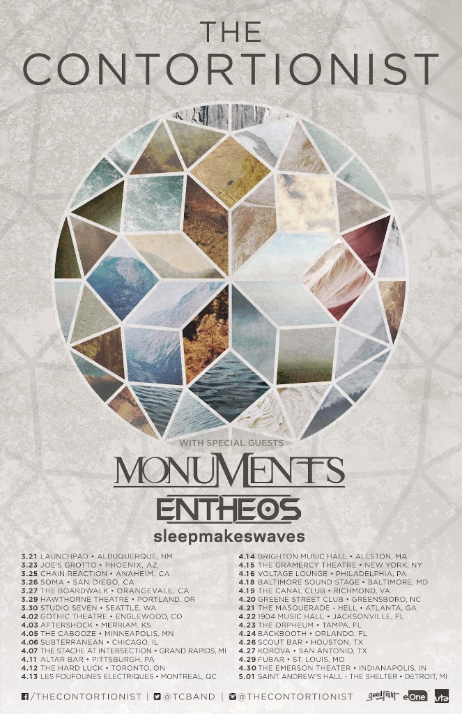 The Contortionist Announce Headlining Tour Dates with Monuments