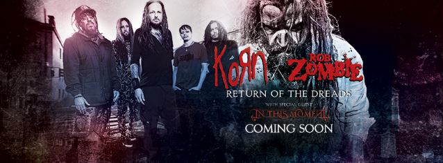 ROB ZOMBIE, KORN And IN THIS MOMENT To Tour North America This Summer