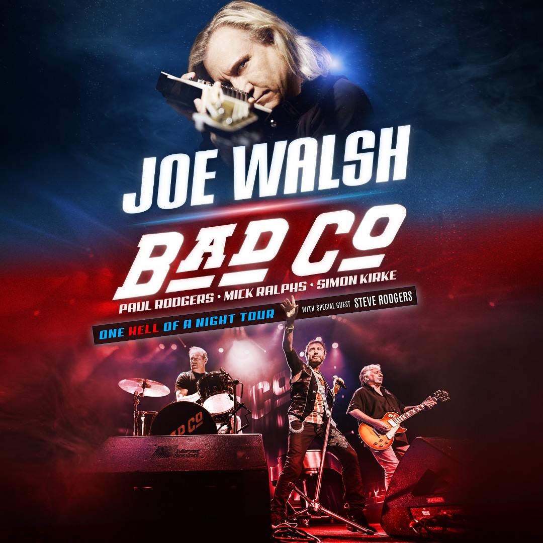 Joe Walsh and Bad Company Announce 'One Hell Of A Night' Co-Headlining Tour