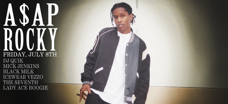 A$AP Rocky announced as the Friday night headliner at the 2016 Common Ground Music Festival!