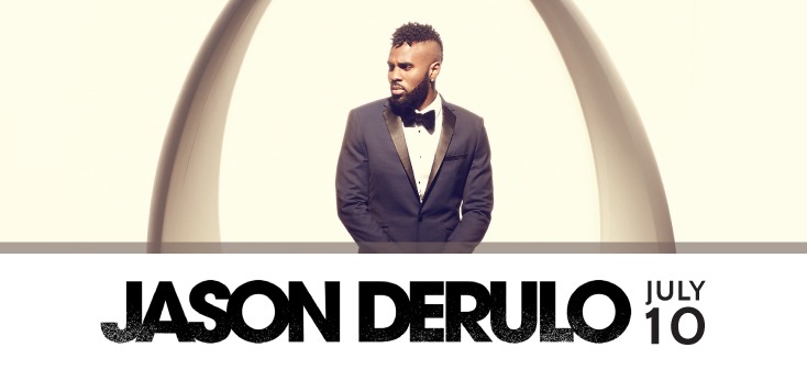 Jason Derulo announced as the Sunday night headliner at the 2016 Common Ground Music Festival!