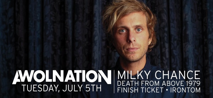 AWOLNATION announced as the Tuesday night headliner at the 2016 Common Ground Music Festival!