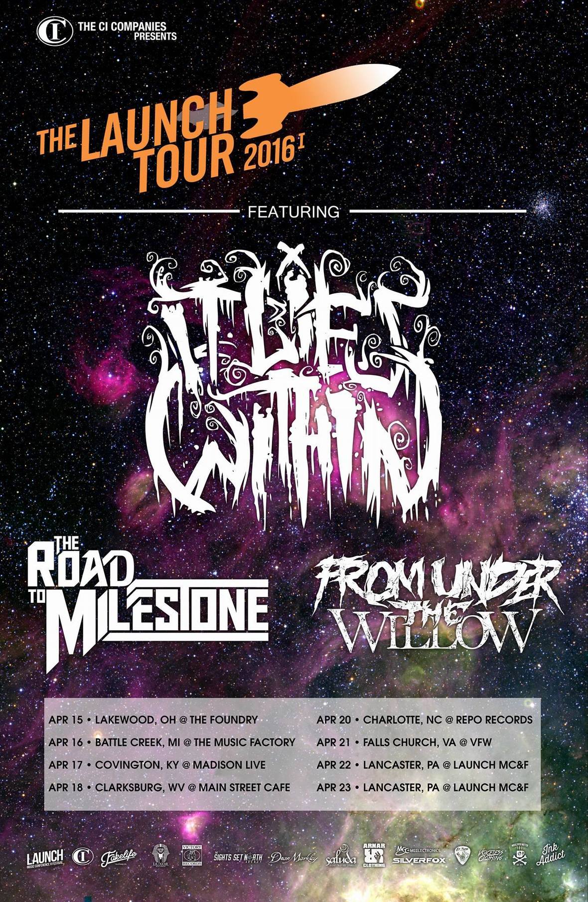 It Lies Within Announce The LAUNCH Music Conference Tour
