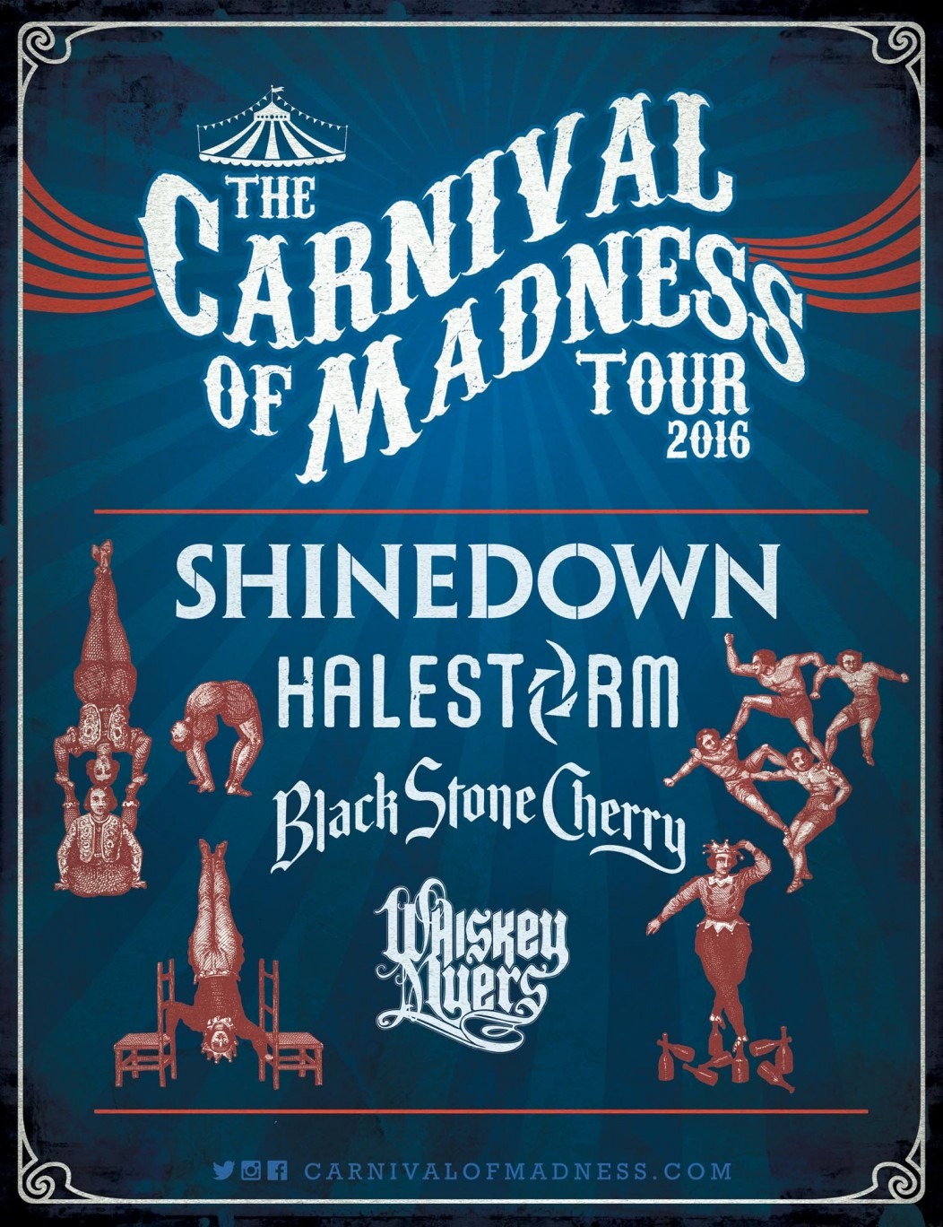 Carnival Of Madness Tour Dates