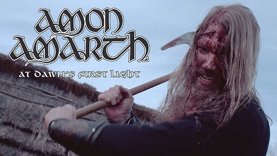 Amon Amarth premieres new video for "At Dawn's First Light" online