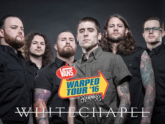 Whitechapel to appear on Warped Tour this summer