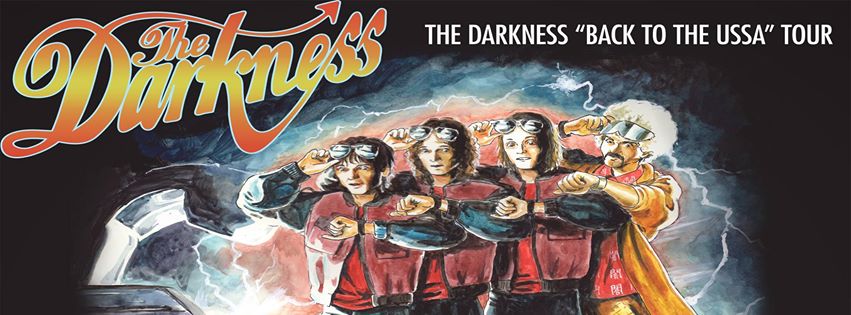 THE DARKNESS RETURN TO ELECTRIFY U.S. STAGES ON THE "BACK TO THE USSA" TOUR KICKING OFF ON APRIL 8TH