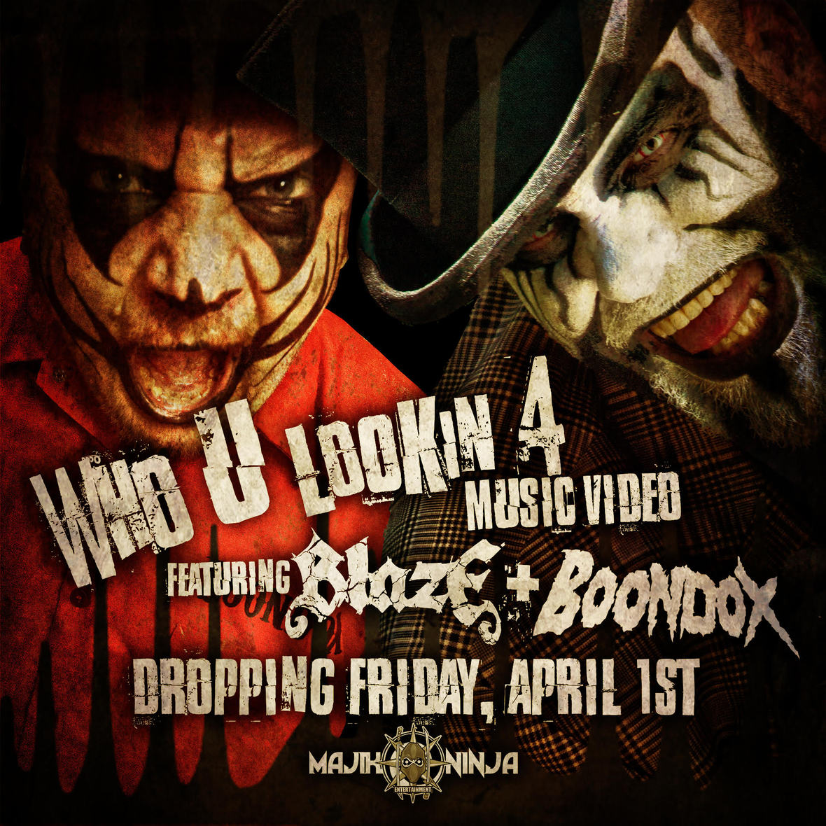 Blaze Ya Dead Homie & Boondox Release "Who U Lookin' 4" Music Video Featuring Jamie Madrox of Twiztid