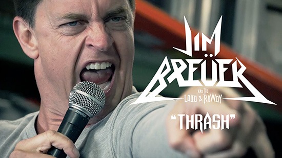 Jim Breuer and the Loud & Rowdy releases new video for "Thrash" via Loudwire.com