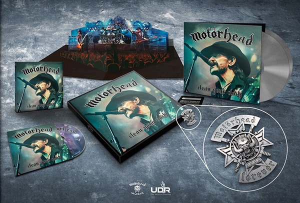 New Live MOTÖRHEAD Set 'Clean Your Clock' Out Today via UDR Music