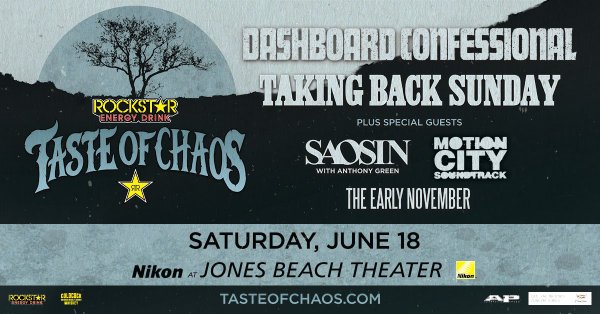 Taste of Chaos at Nikon Jones Beach Amphitheater 6/18/2016