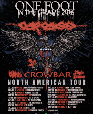 CARCASS To Kick Off North American Tour This Weekend