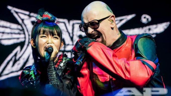 WATCH NOW: Official Footage of BABYMETAL and Rob Halford Teaming Up to Perform Judas Priest's "Painkiller" and "Breaking The Law"