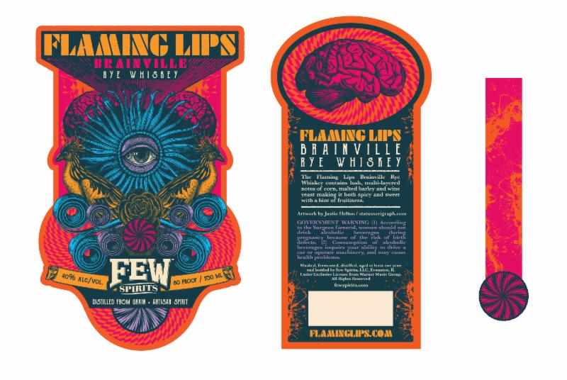 The Flaming Lips, Few Spirits and Status Serigraph Announce Whiskey Collaboration