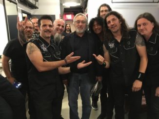 Anthrax with Robert De Niro on "Late Night with Seth Meyers"