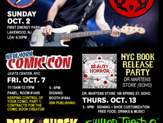 LIFE OF AGONY'S ALAN ROBERT ANNOUNCES NYC BOOK RELEASE PARTY AND MORE OCTOBER APPEARANCES