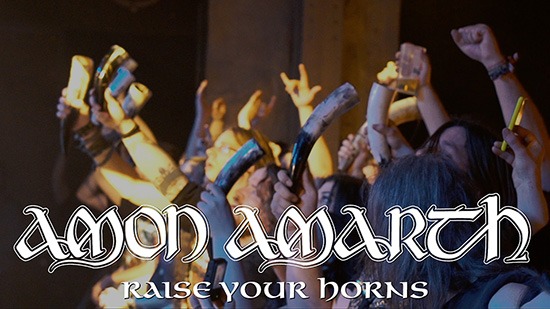 Amon Amarth premieres "Raise Your Horns" video via RollingStone.com