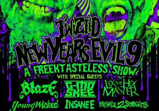 TWIZTID Announces 9th Annual NYE Party: "New Years Evil 9"