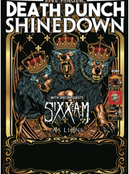Five Finger Death Punch & Shinedown Kick Off Massive Arena Tour In Little Rock