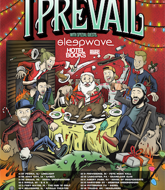 I PREVAIL ANNOUNCES “REBELS WITHOUT A CLAUSE” HOLIDAY TOUR