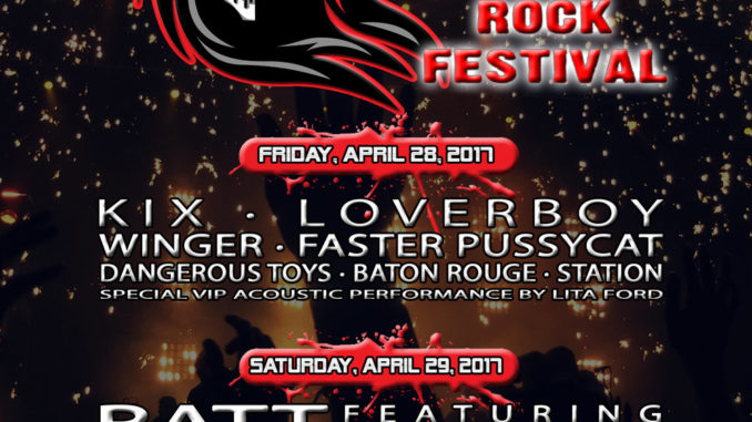 I.M.P. PRESENTS 2017 M3 ROCK FESTIVAL AT MERRIWEATHER IN ITS 9th YEAR, M3 BRINGS MONSTER HAIR FROM AROUND THE WORLD