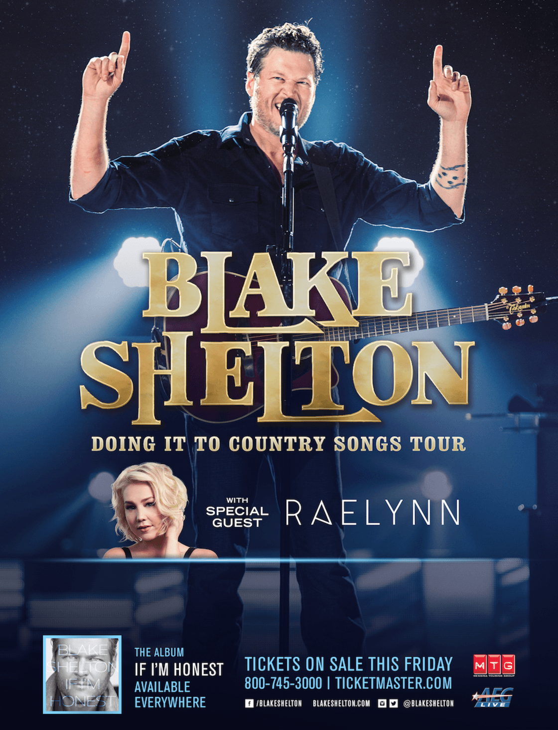 Raelynn Joins Blake Shelton On 2017 Doing It To Country Songs Tour Side Stage Magazine 