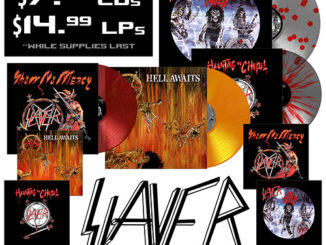 24 Hour Flash Sale - Slayer CDs and LPs
