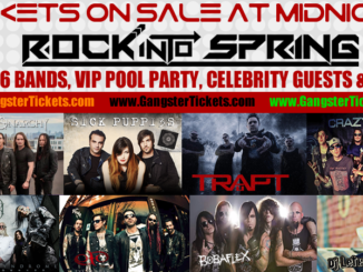 ROCK INTO SPRING Tickets Go On Sale Tonight! Over 16 Bands, VIP Pool Party, Celebrity Guests & More