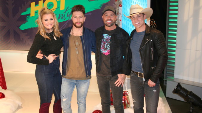 “FOR HER” SINGER CHRIS LANE TURNS ON THE CHARM CO-HOSTING CMT’S HOT 20 COUNTDOWN THIS WEEKEND  (12/3, 12/4)