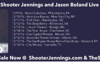 SHOOTER JENNINGS And JASON BOLAND AT THE BROADBERRY