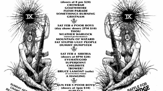 EYEHATEGOD: IX Lives IX Lives For The Sick Benefit Update - Day-To-Day Lineup Posted