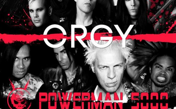 ORGY Kicks Off North American Co-Headlining Tour with POWERMAN 5000 Today!