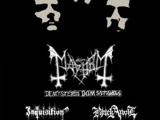 MAYHEM: Norwegian Black Metal Icons To Kick Off North American Tour Next Week; De Mysteriis Dom Sathanas Alive Out Now And Streaming